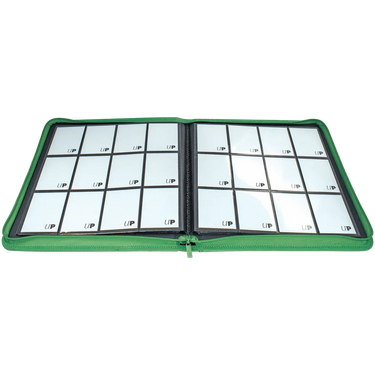 Techzone Geelong ULTRA PRO Binder - 12 pocket Zippered PRO Binder - Green